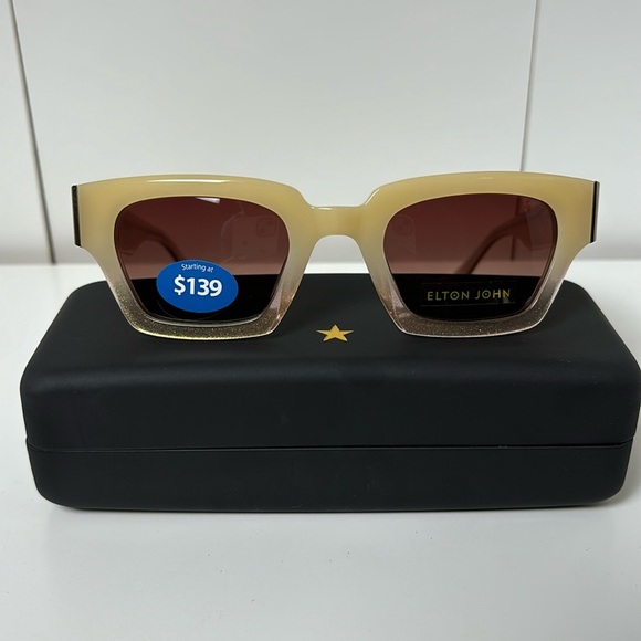 ☀️NWT Elton John Sunglasses Filmstar - Picture 1 of 7